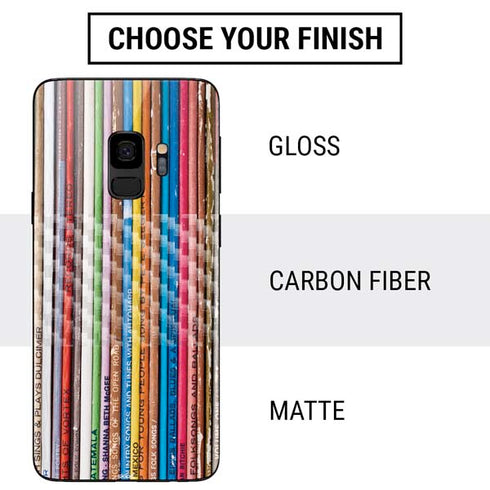 Records Music Galaxy S9 Skin